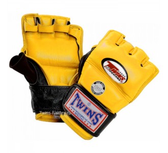 ММА перчатки Twins Special (GGL-3 yellow)